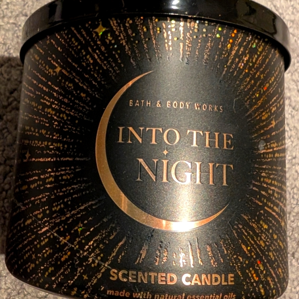 Bath & Body Works "Into the Night" 3-wick Candle B&BW